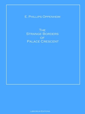 cover image of The Strange Borders of Palace Crescent